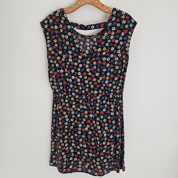 Lot of 5 Floral & Skater Mini Dresses | Size Junior L - Picture 2 of 16